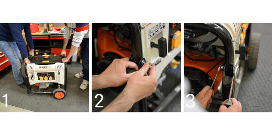 Les étapes de montage d'un groupe électrogène