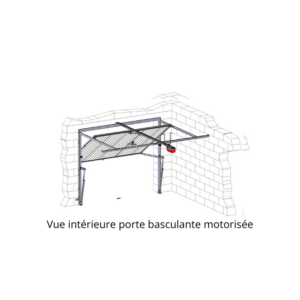 Porte basculante motorisée