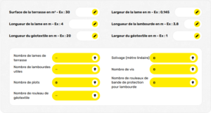 calculateur lame de terrasse 