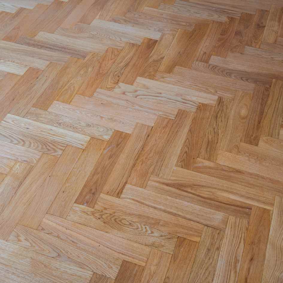 Ancien parquet chevron