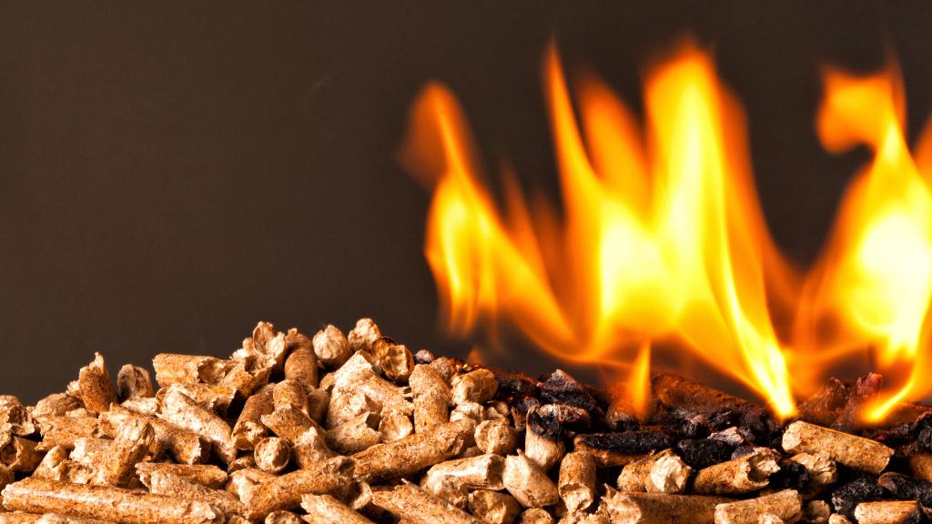 Combustion de pellets de bois