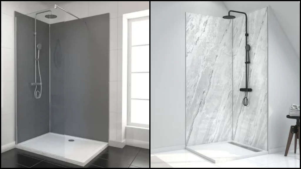 Panneaux de douche muraux