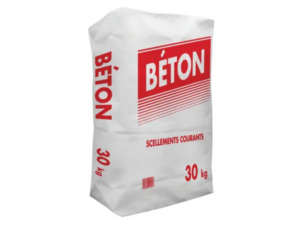 sac de béton pour linteau