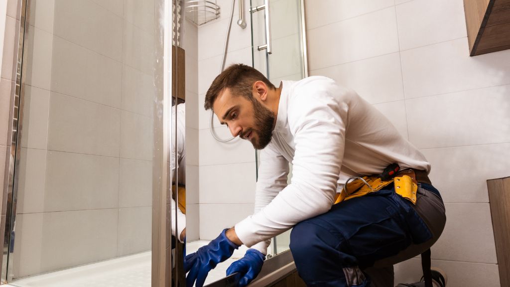 démontage paroi de douche