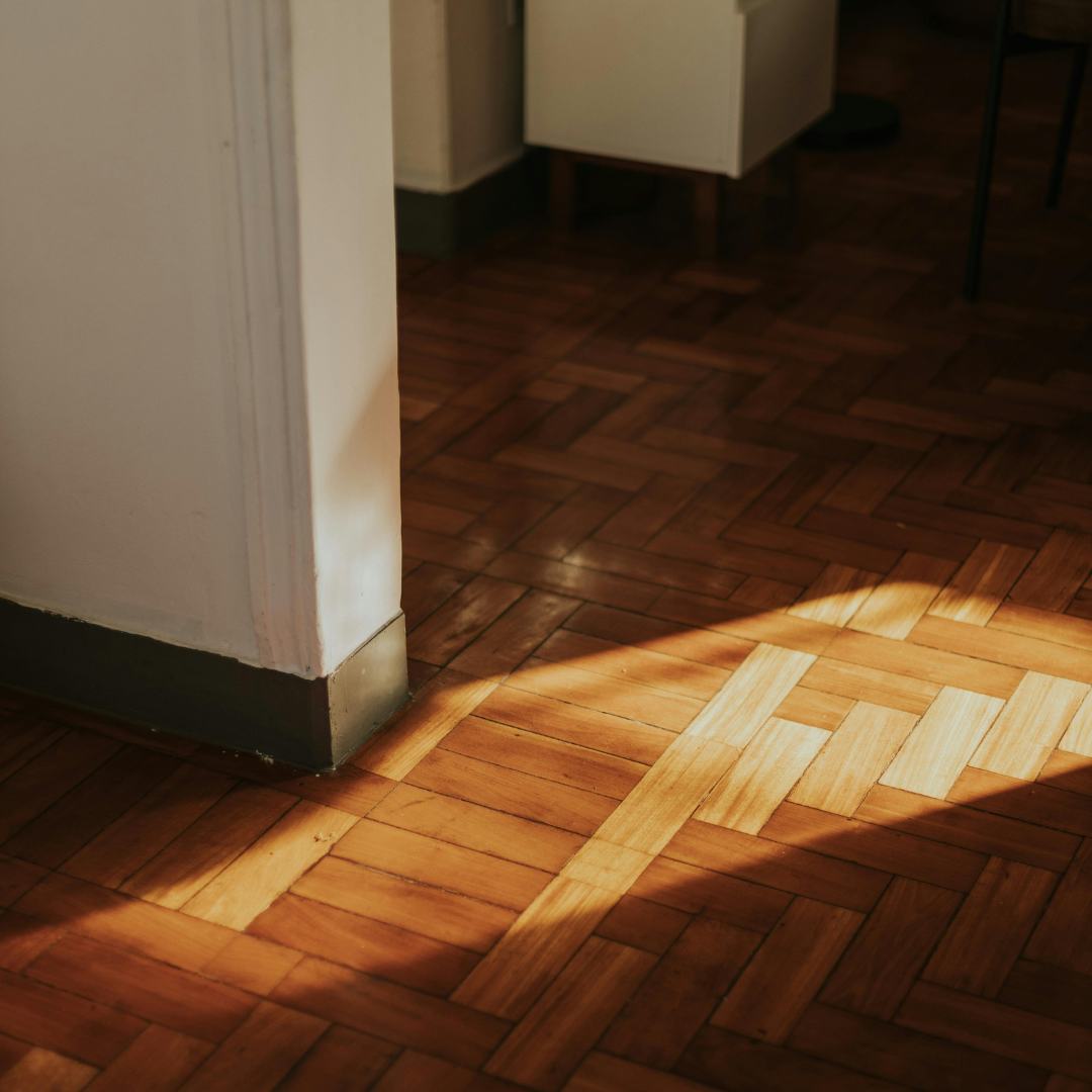 Parquet huilé ancien